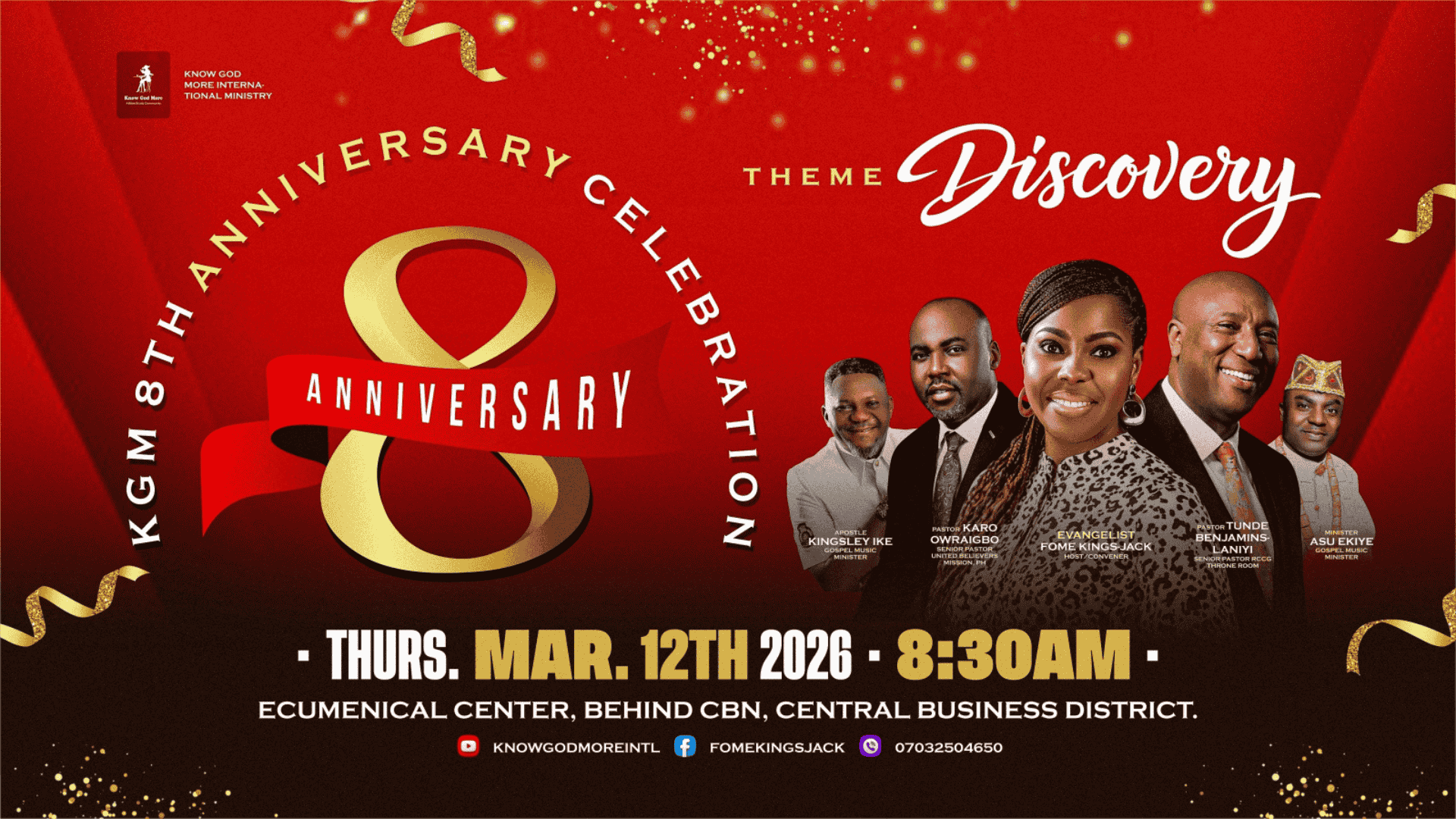 KGM 8TH ANNIVERSARY CELEBRATION